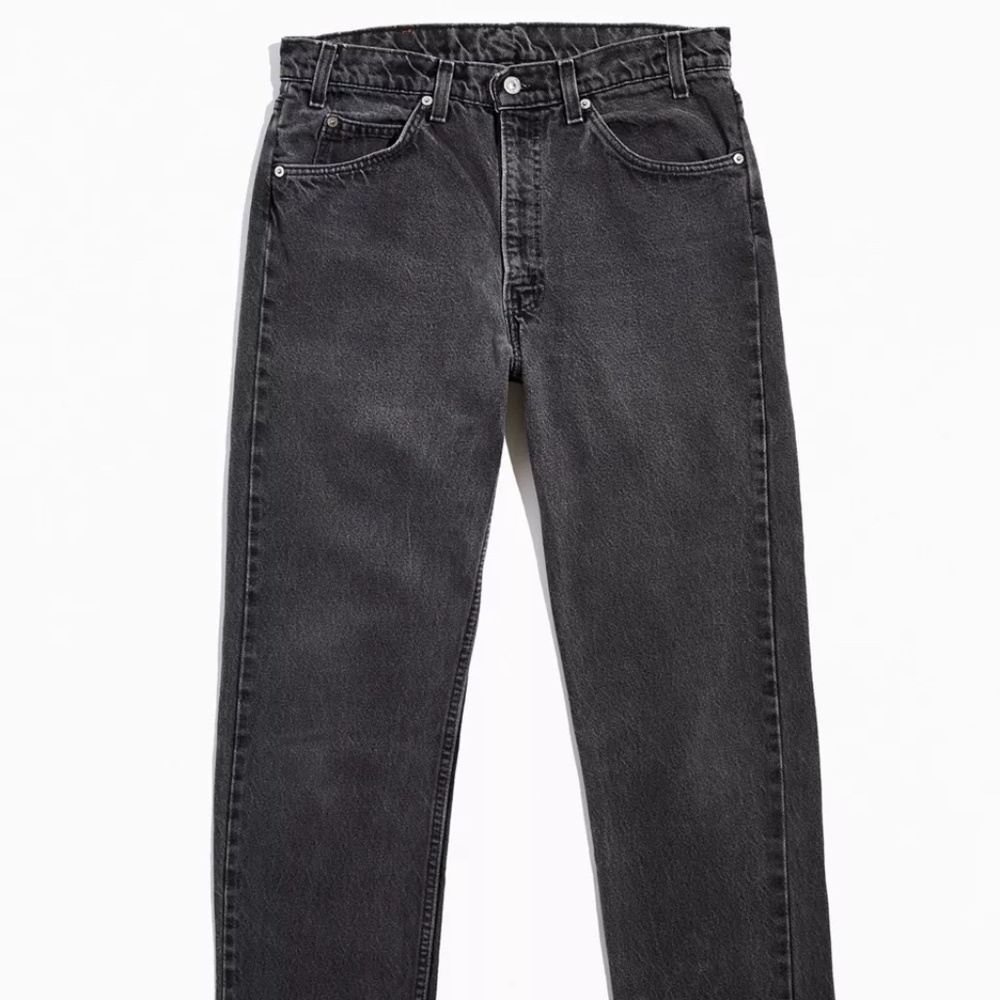 Levi's 505 Free People Denim Black Sz 25 #38